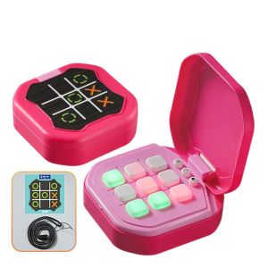 IPIE2 Electronic TIC-TAC-TOE Game 9-in-1 Memory Training Montessori Puzzle Table Game Chess Game Funny Interactive Board Game Toys For Adults Kids