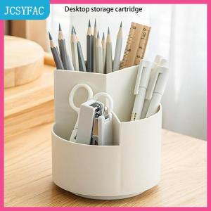JCSYFAC Trắng Phân Chia Và Phân Lớp Xoay Bút Chì Văn Phòng Máy Tính Để Bàn Đa Chức Năng Lưu Trữ Văn Phòng Phẩm Nguồn Cung Cấp Công Cụ Làm Đẹp
