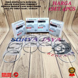 RING SEHER PISTON STD STANDAR MITSUBISHI 4N14 L300 EURO 4 1SET 4PCS