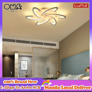 TWO.1 [Remote Dimming] 100CM Modern Ceiling Light Living Room Lamp LED Light for Room Decor Bedroom Lamp Design Flush Mount Lighting Fixture