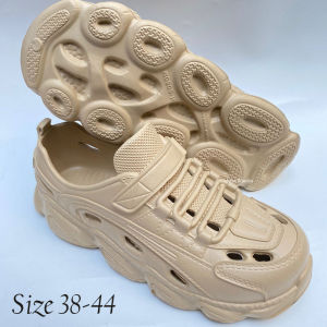 Sepatu Karet Pria Slip On Clogs Bahan Karet EVA Empuk Nyaman Anti Licin Size 39-44