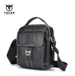 BULLCAPTAIN Men Shoulder Bag Classic Vintage Style Casual Men Messenger Bags Crossbody Bag