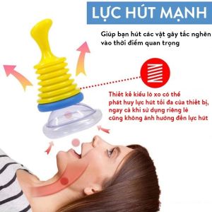 Thiết Bị Sơ Cứu Chống Nghẹn Hóc Dụng Cụ Hút Dị Vật Mắc Cổ Họng Tại Nhà Cho Trẻ Em Người lớn