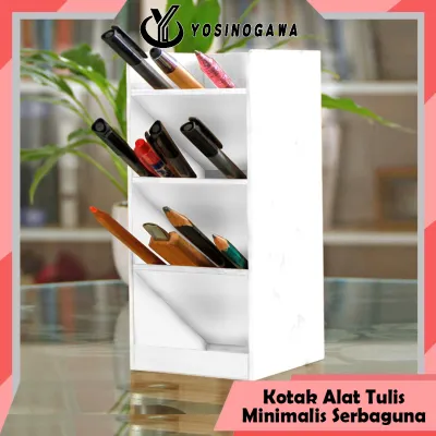 Kotak Penyimpanan Pena Rias Kreatif Tempat Pena Meja Siswa Tempat Pena - YOSINOGAWA STORE