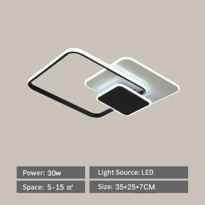 Ceiling Lights Modern Design LED Chandelier for Living Room Center Light Ultra-Thin Bedroom kisame lampara YHLAMP