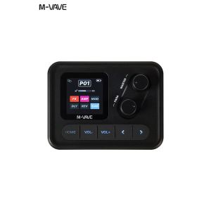 M-VAVE Pocket AMP: 60+ Effects IR Cabs Versatile ReverbsPortable for Guitar/Bass Record