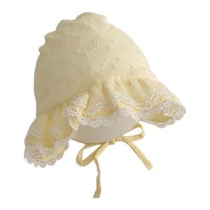 Ren Công Chúa Mũ Mũ trẻ em Mũ mùa xuân trẻ mới biết đi Mũ bảo vệ mặt trời bé gái trẻ sơ sinh bông ren Mũ nắp ca-pô