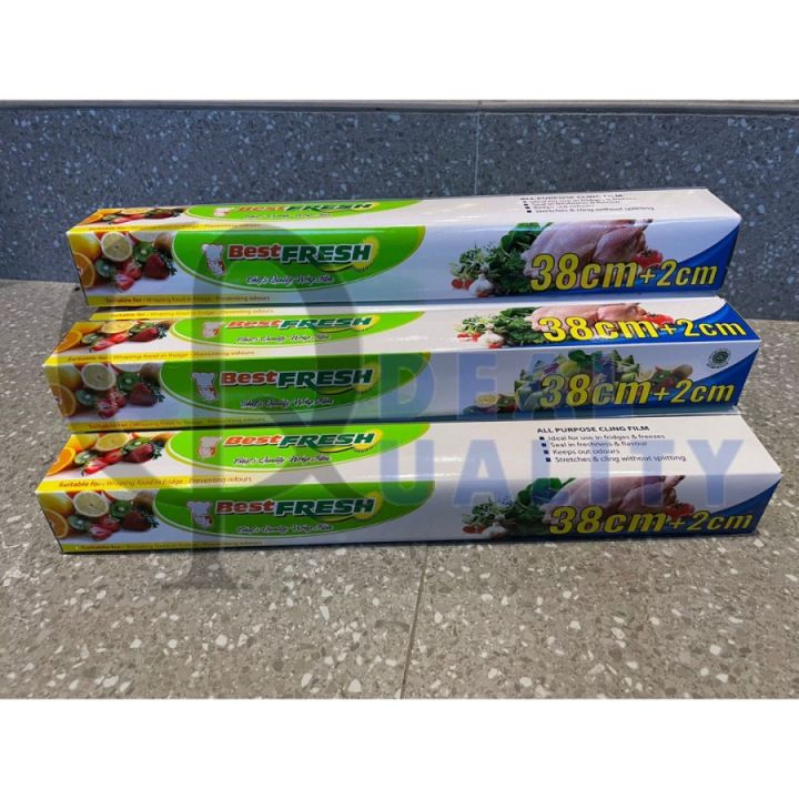 Best Fresh 38cm x 15m - Wrapping Film Plastik Makanan 15 Meter