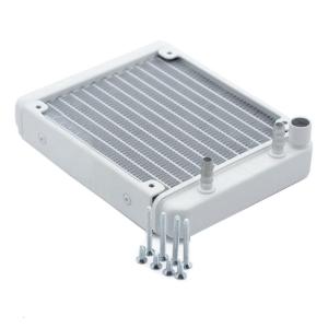 12 Pipe Aluminum Heat Exchanger Radiator for PC CPU CO2 Water Cool Systems Computer G1/4" Aluminum Radiator with Tube