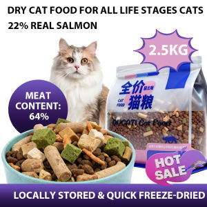 Grain Free High Protein Premium Dry Cat Food 2.5kg