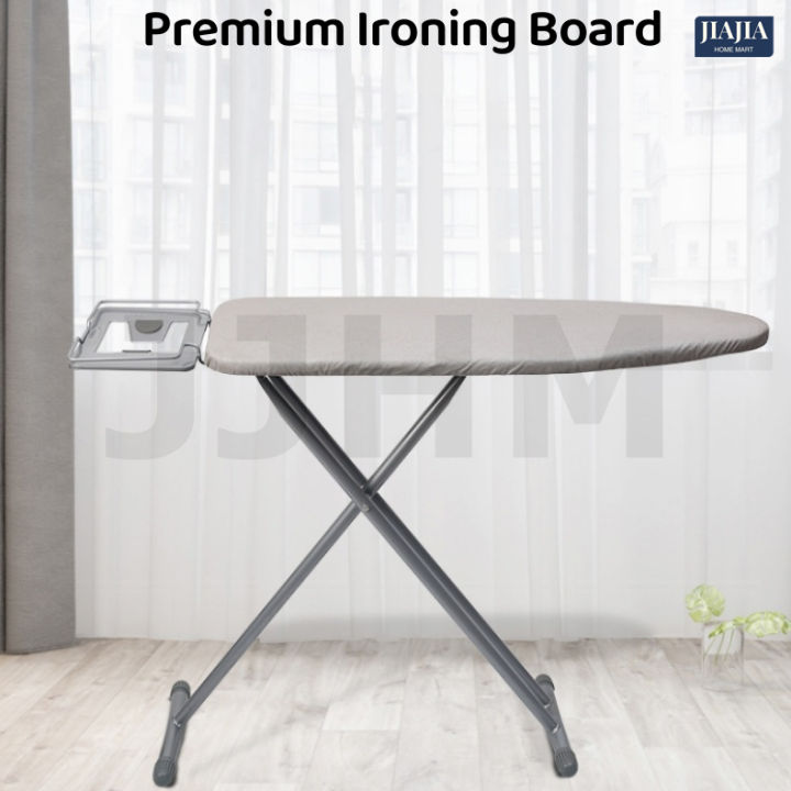 SG Foldable Standing Iron Board Premium Cotton Cover with Adjustable