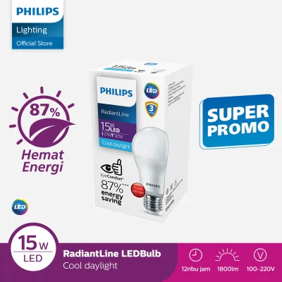Philips Lampu LED Radiantline LEDBulb 15W E27 6500K 230V Putih