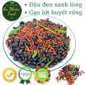 Trà Gạo Lứt Đậu Đen Xanh Lòng (Rang Tay) Tỉ lệ 40% Đậu 60% Gạo 500gr&1000gr Giảm Cân, Trà Gạo Lứt Thanh nhiệt,  Lợi Sữa. 