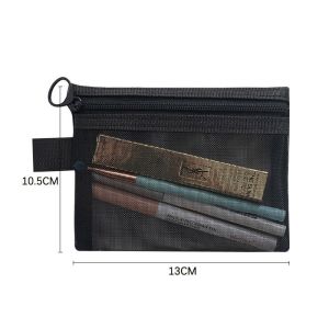 [HCM] Túi Đựng Mỹ Phẩm Du Lịch Dạng Lưới Nhiều Size -Randy