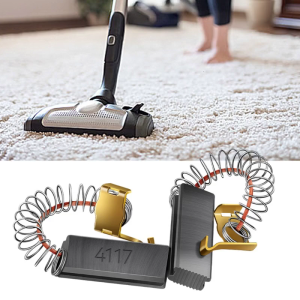 Phổ bàn chải carbon động cơ điện bàn chải carbon thay thế Robot hút bụi linh kiện phụ tùng