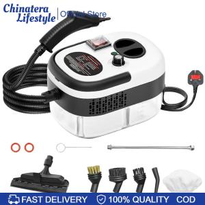 2500W 220V Portable Cleaning Machine with Brush Heads Pressurized Steam Cleaning Machine Multifunction for Furniture Car