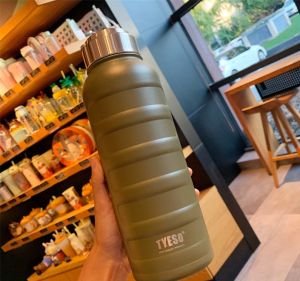 Bình Giữ Nhiệt Inox Tyeso 1 Lít Có Quai Xách Mẫu Mới