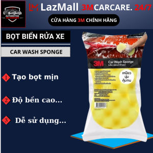 Xốp rửa xe bọt biển chuyên dụng cho ô tô 𝟑𝐌 𝐂𝐚𝐫 𝐖𝐚𝐬𝐡 𝐒𝐩𝐨𝐧𝐠𝐞 𝟓.𝟓 𝐱 𝟐𝟐.𝟓 𝐱 𝟏𝟑 𝐜𝐦 ( không gây xước xe).