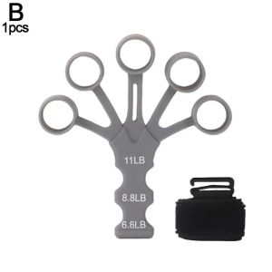Guoftstars Finger Exerciser Finger Gripper for Gutiar Piano 6 Resistant Levels Recovery Physical Tools Hand Strengthener For Patient Adjustable Hand Strengthener for Hand Therapy
