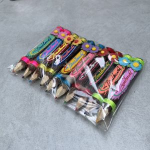 ดินสอไม้ THAILAND ขนาด 13ซม. ดินสอ ดินสอสี ของฝาก ของขวัญ (คละสี) สินค้าพร้อมส่ง