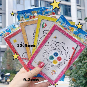 10PCS/Set Children Watercolor Coloring Book Kids Painting Toys Coloring Book with Water Color Filler