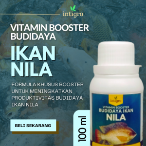Vitamin Ikan Nila Cepat Besar / Multivitamin Untuk Ternak Ikan Nila / Obat Ikan Nila Cepat Besar