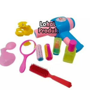 Mainan Edukasi Anak Salon Kecantikan Dan Perawatan Rambut BS 02 | Mainan Make Up Lovely Beauty Salon Murah Terbaru Kemasan Kantong Isi Banyak Perlengkapan Salon Anak Perempuan | Set Hadiah Yang Lucu Dan Bagus Menggunakan Baterai