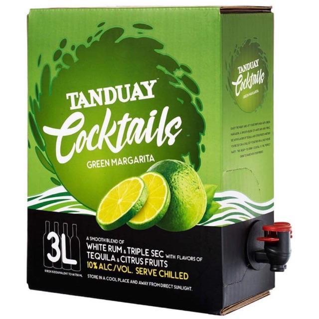Tanduay Cocktails GREEN MARGARITA (3L) 3L White Rum Cocktail - Main Image