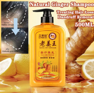 【in stock】Affordable Online King of Ginger Hair Shampoo Fast Regrowth Hair Thick Anti-Hair Loss Anti-Dandruff Anti-itching- Anti-itching Oil Control