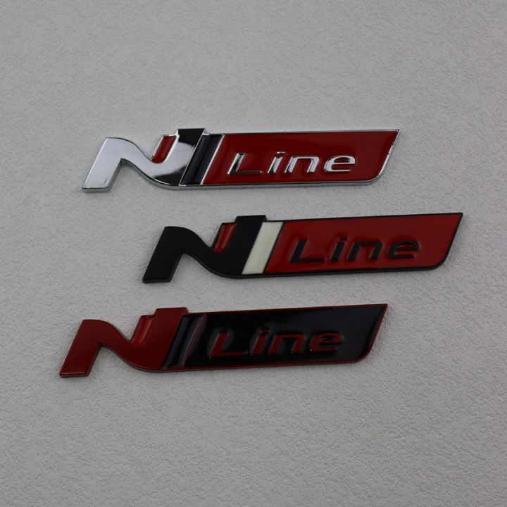 Hyundai N Line Type3 Emblem Sticker Car Styling External Decoration