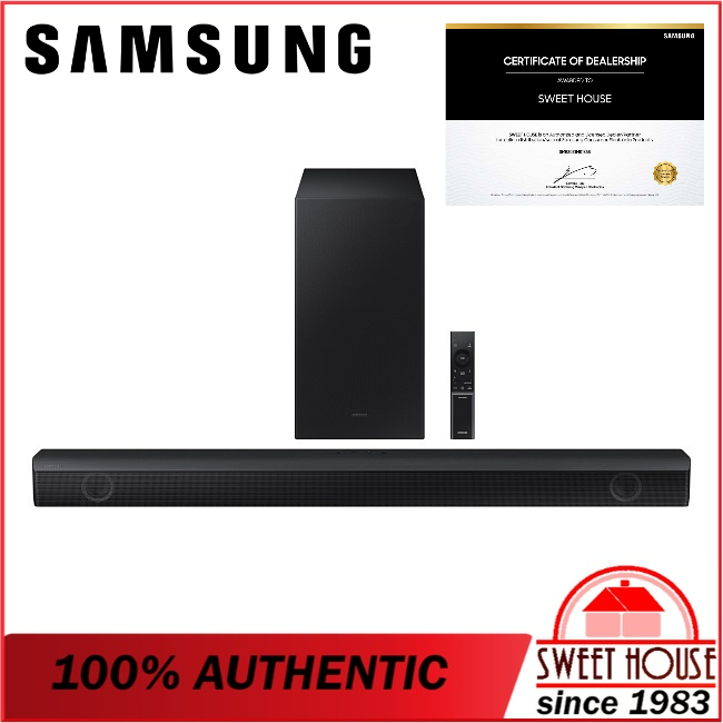 Samsung HWB550 Soundbar 2.1ch 410W with Dolby Audio / DTS VirtualX