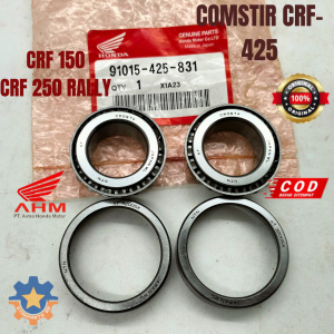KOMSTIR COMSTIR CRF 425 HONDA CRF 150 CRF 250 RALLY BEARING LAHAR ORISINIL ASLI AHM MANGKOK STANG