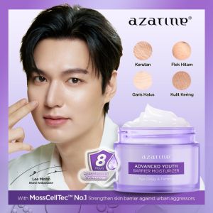 Azarine Barrier Moisturizer Series Pelembab Wajah Cream Gel Moist 30g - Virgo Shoop