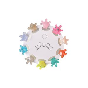 MD-C1117 Set Jepit Rambut Mini Anak Isi 10Pcs Motif Bunga Jepitan Kupu Wanita Aksesoris Rambut Anak