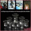 Sweet Belly บีกเกอร์ แก้ว ขนาด 50ml, 100ml, 200ml and 250ml พร้อมส่ง Glass Beaker. 