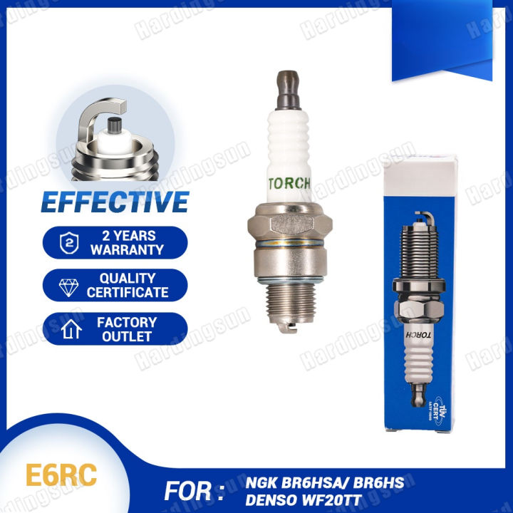 หัวเทียนไฟฉาย Hardingsun E6RC เหมาะสำหรับ NGK BR6HSA/ BR6HS DENSO ...