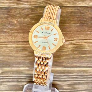 BISA COD! Jam Tangan Cewek Wanita Dewasa Rantai Fashion Import Murah Mewah BONUS BATERAI CADANGAN!