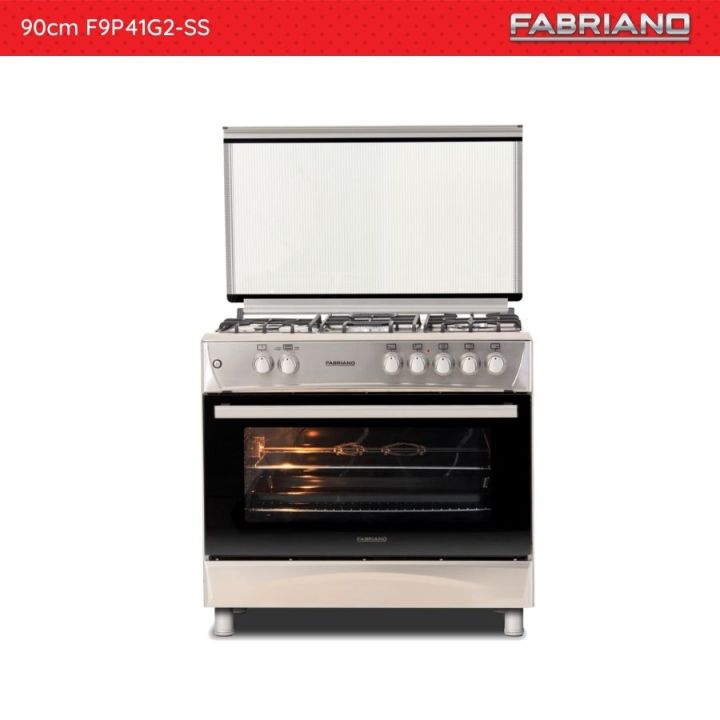 Fabriano Gas Range F9P41G2SS 90cm w/ Rotisserie (Made in Europe