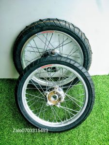 [HCM] CẶP BÁNH CĂM EXCITER 135 150 NIỀN NHÔM YOKO THÁI 1.4 1.6 ĐÙM CĂM MẠ CROM VỎ BLAZATECH