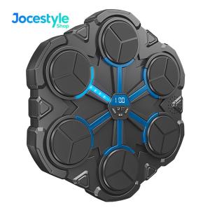 Music Smart Interactive Boxing Training Equipment BT Wall Mounted Workout Punching Machine for Adults Kids Boys Girls 8 9 10 11 12 Years Old