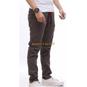 CELANA CHINOS COWOK PANJANG KARET PINGGANG RIP KOLOR TERLARIS