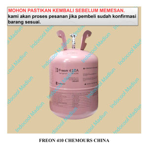 F410C FEREON/PREON/FREON 410 CHEMOURS CHINA( PENGIRIMAN KHUSUS PULAU JAWA/JALUR DARAT)