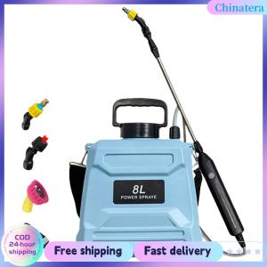 [Chinatera Flagship Store] 8L Sprayer with Adjustable Shoulder Strap Electric Garden Flower Spraying Equipment