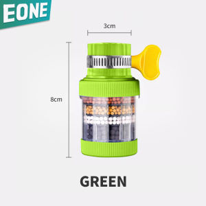 EONE New multi-layer removable and washable six-fold filter faucet spillproof shower kitchen rotatable universal joint