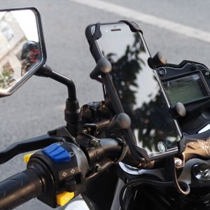 Stand Holder Motor HM17 dudukan penyangga pegangan bracket HP spion motor HM-17