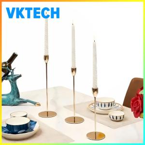 3Pcs Candlestick Holders Candle Stick Holder for Wedding Birthday Party Holiday Dinning Decor