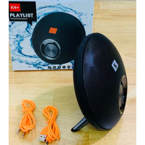 Loa bluetooth ko dây playlist K4+ hình chiếc đĩa - Đẳng cấp vượt trội - Âm thanh nghe rất hay