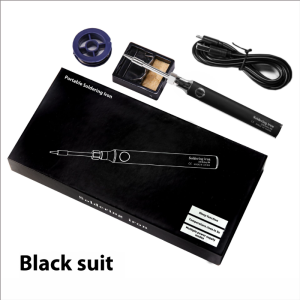 ZUOGUAN เครื่องเชื่อมเหล็ก USB แบบพกพา5V เครื่องมือบัดกรีไฟฟ้าแบบชาร์จไฟได้สำหรับซ่อมแซม