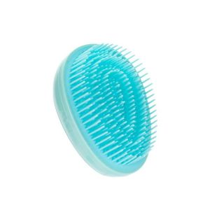 MIRELAE Oval Egg Round Hairbrush Mini Wet Dry Use Scalp Massage Comb Anti-Knotting Detangling Hair Brush Hair Styling Tool