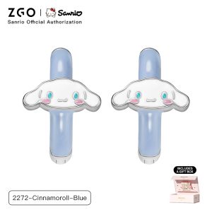 ZGO x Sanrio Cinnamoroll Ladies Earrings Cute Fashion For Girlsfriend Birthday Gift Packaging 2272